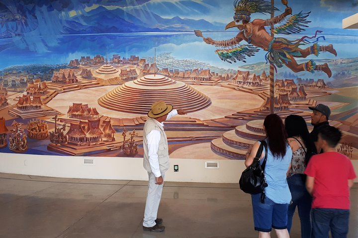 Mural in Interpretive Museum