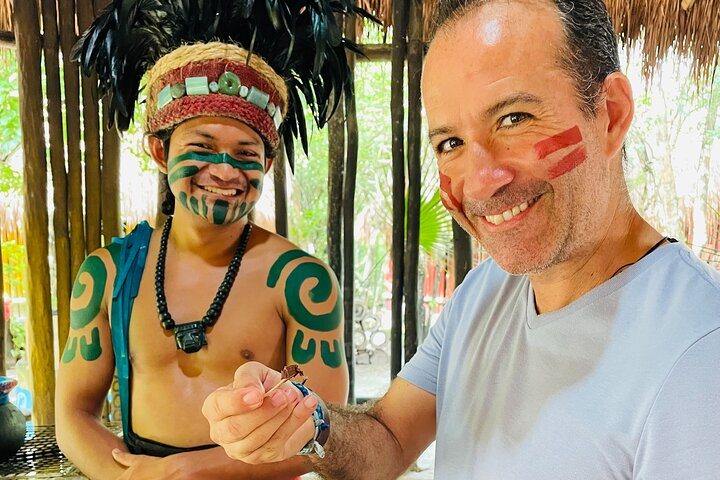 Cacao chocolate preparation and tasting.