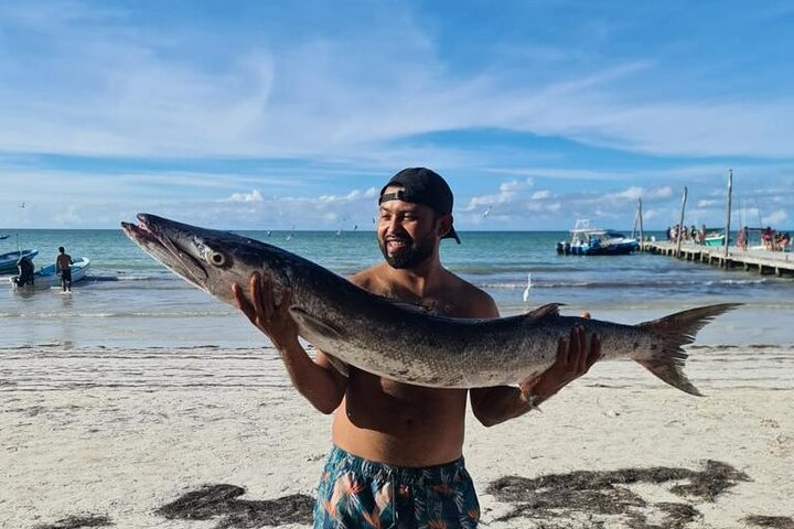 Full Day Private Deep Sea Fishing in Holbox - Photo 1 of 12