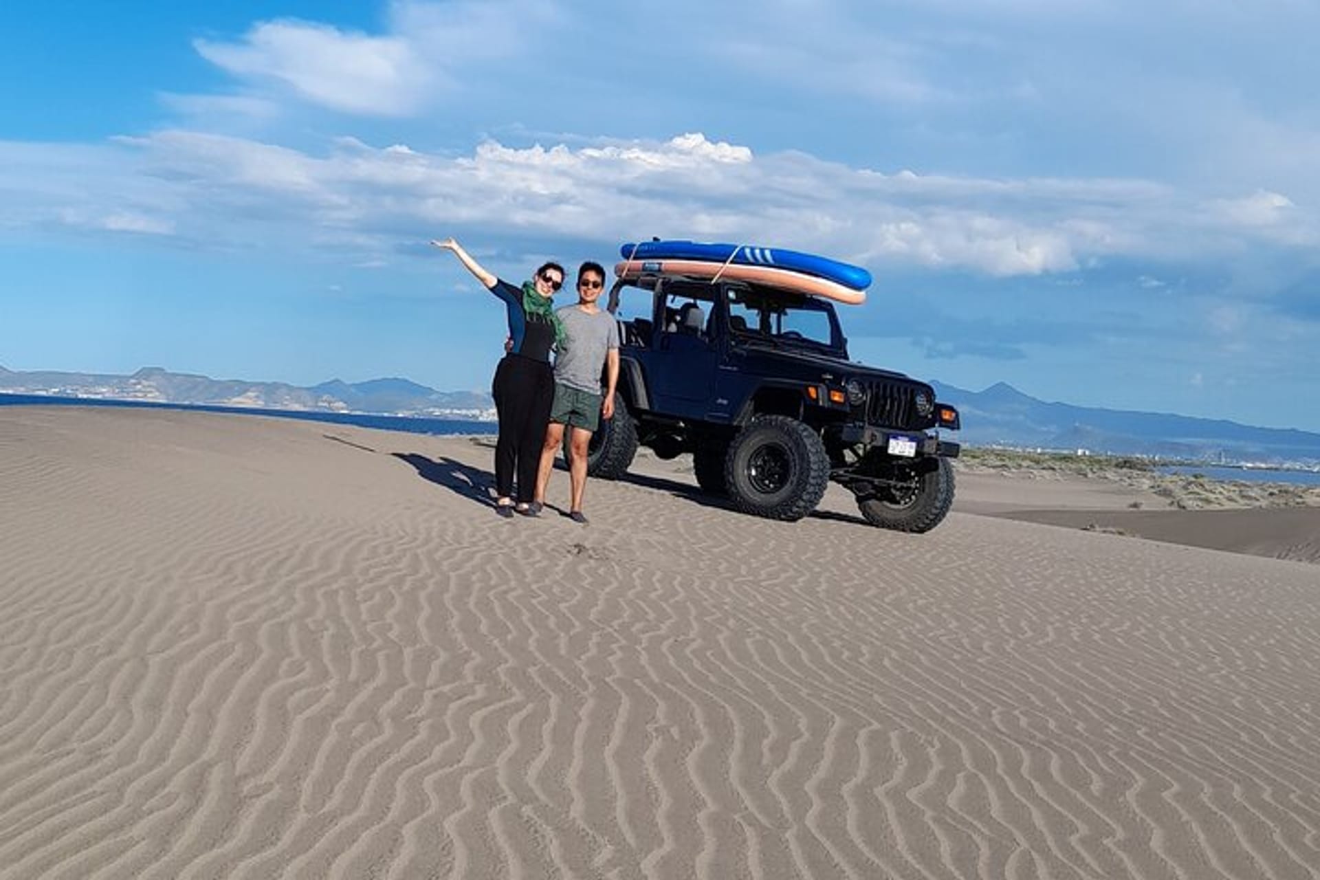 Half Day Sandboarding and Paddleboarding Experience in La Paz in