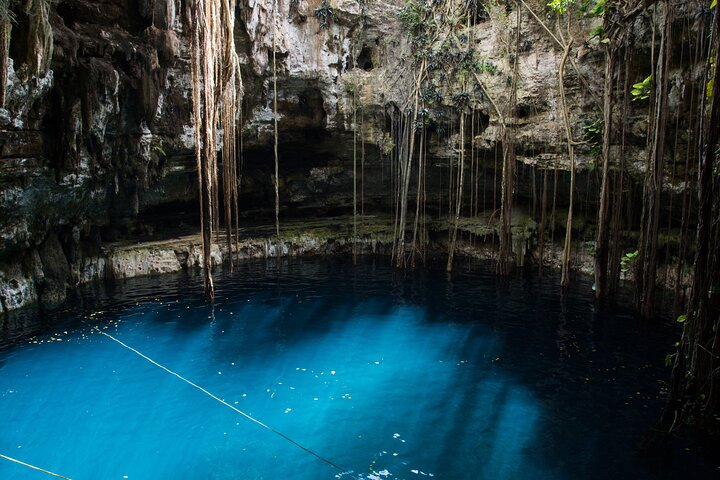 Cenote San Lorenzo Oxman, a hidden jewel in Yucatan.