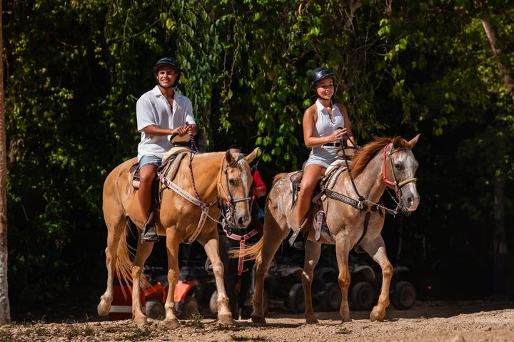 Cancun Horseback Riding, Zipline & Cenote with Tequila Tasting - Photo 1 of 20
