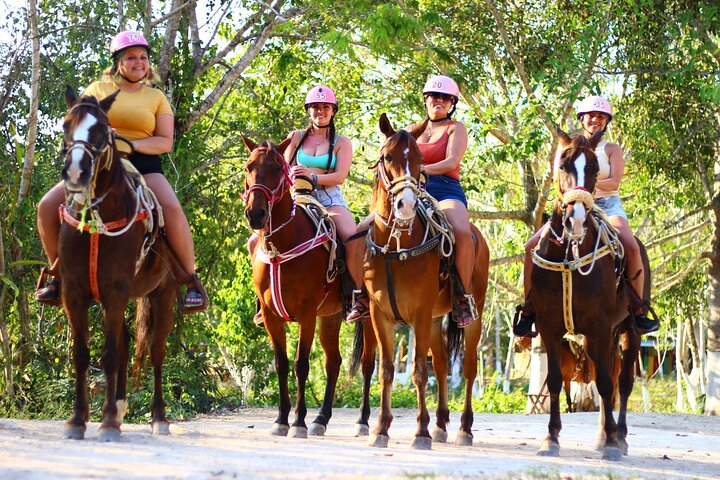 Cancun Horseback Riding, Zipline & Cenote with Tequila Tasting - Photo 1 of 18