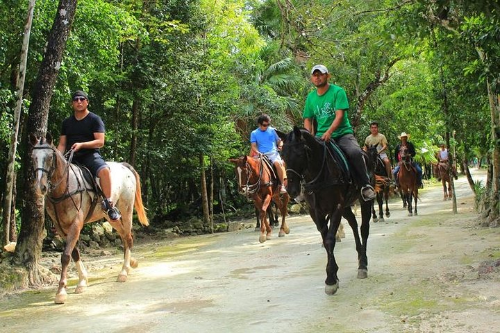 Horseback, Ziplines and Swim in a Cenote - Photo 1 of 7