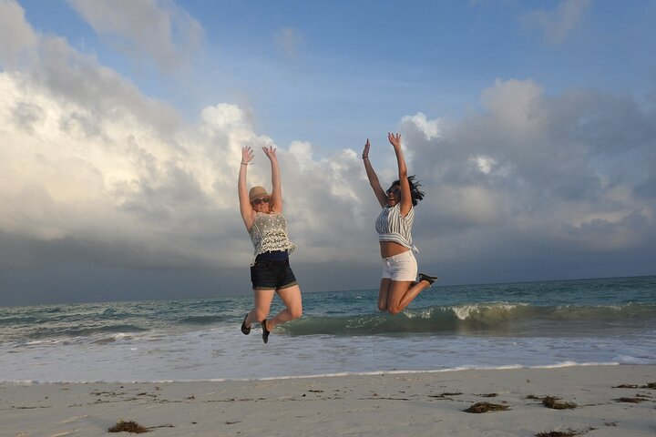 Isla Blanca wildlife expedition private bike & boat tour cancun mexico - Photo 1 of 10