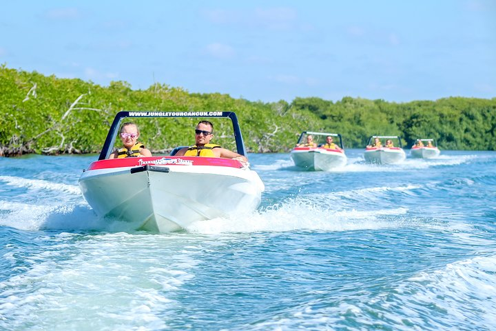 Cancun speedboat and snorkel tour: shared speedboat - Photo 1 of 10