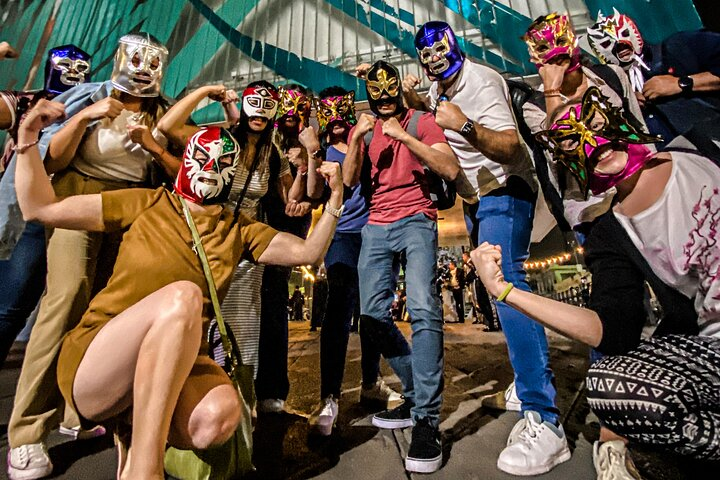 Lucha Libre Experience with Tequila, Walking Tour & Arena Show - Photo 1 of 21