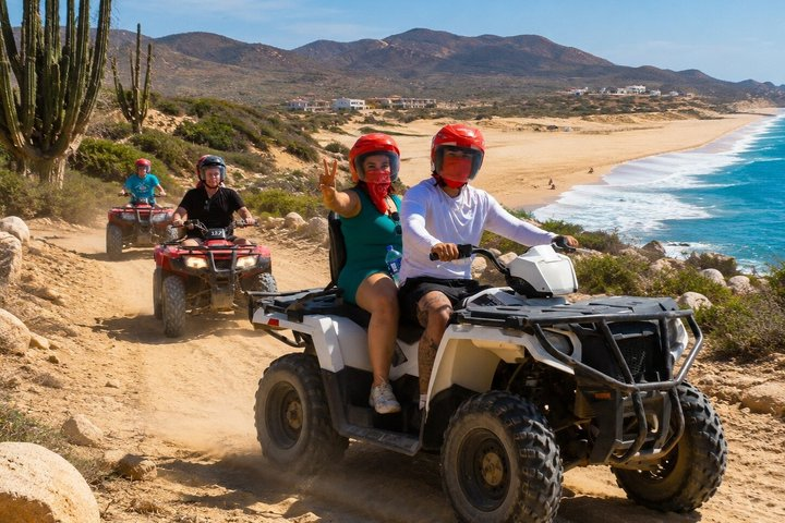 ATV Tour in Migrino: Beachfront Trails, Dunes & Mountains - Photo 1 of 18