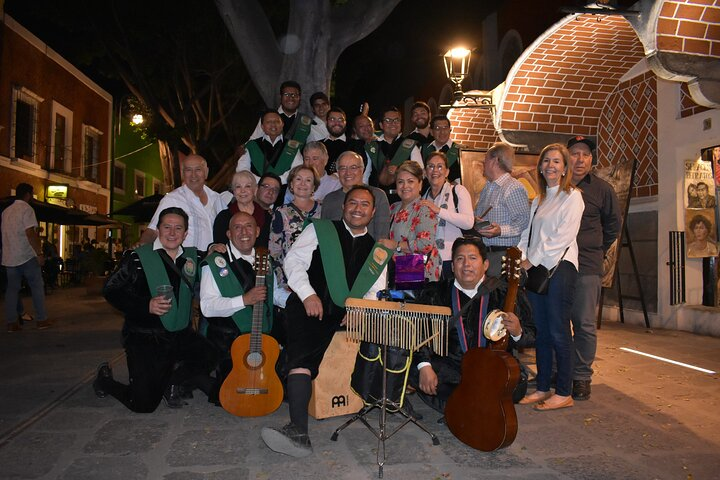 Street in the town of Puebla (night tour) - Photo 1 of 6