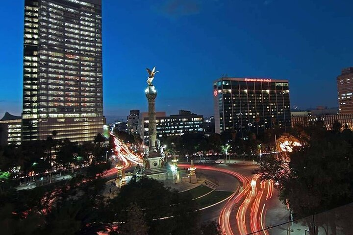 Night Tour of Mexico City Panoramic Ride on a Double-Decker Bus - Photo 1 of 15