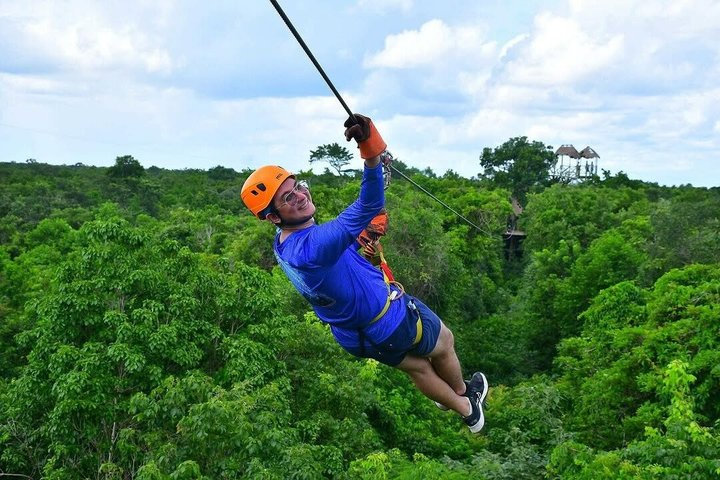 Soar, Splash & Swing: Extreme Zipline Adventure in Riviera Maya - Photo 1 of 15