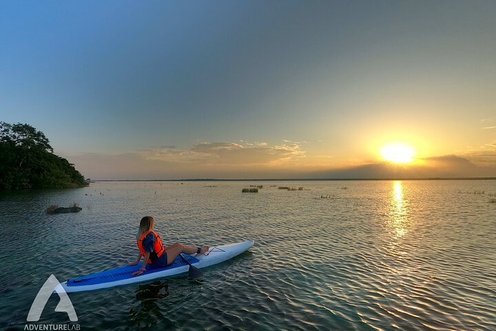 Sunrise Paddle Quest: Embrace the Dawn on Bacalar's Waters - Photo 1 of 9
