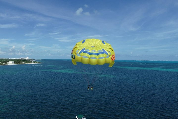 Fly Above Cancun Bay: Parasailing Experience - Photo 1 of 16