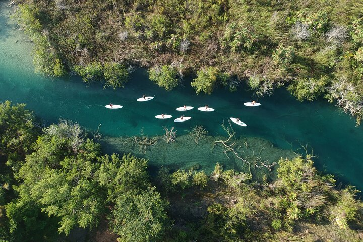 Nature Glide: SUP Across Crystal Waters of Bacalar Private Tour - Photo 1 of 8