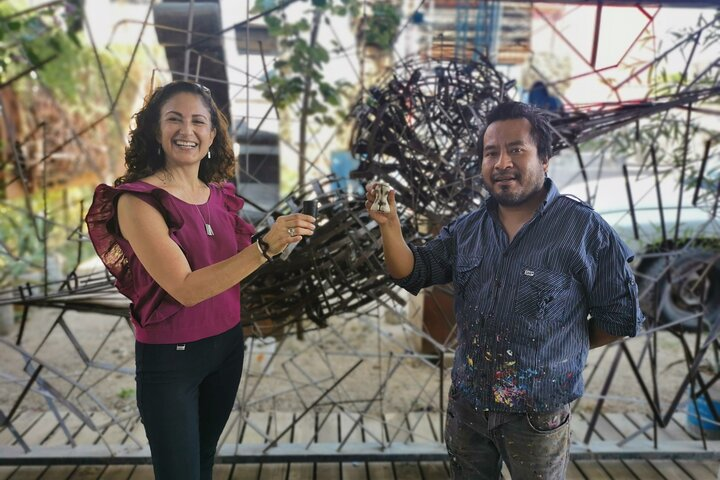 Visit to workshops and studios of contemporary art artists - Photo 1 of 21