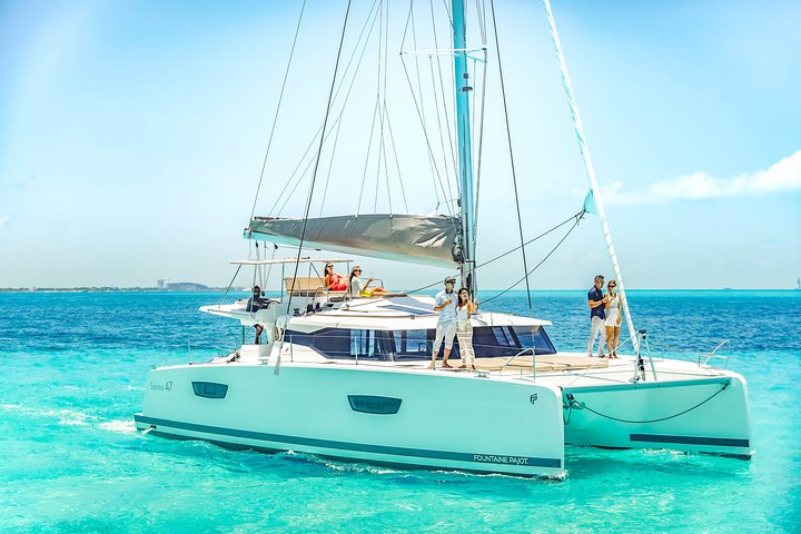 Luxury catamaran