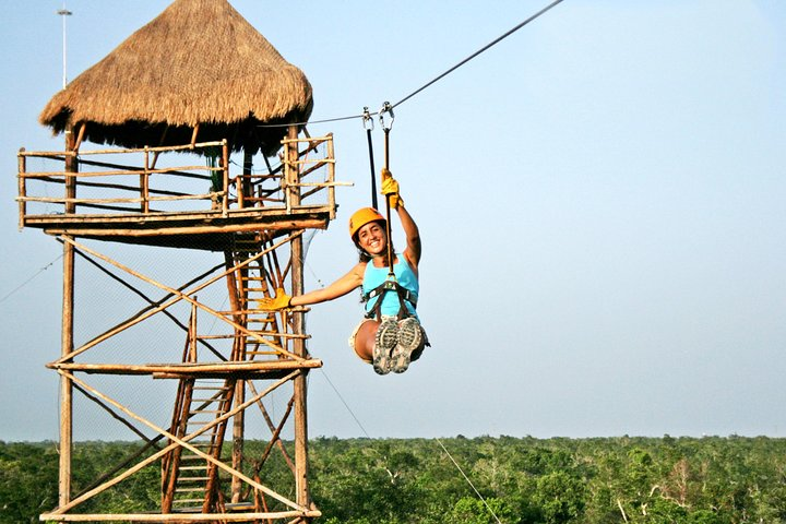 Riviera Maya Saving Deal 4x1: Tulum, Zip Lines, Rappel And Snorkel - Photo 1 of 10