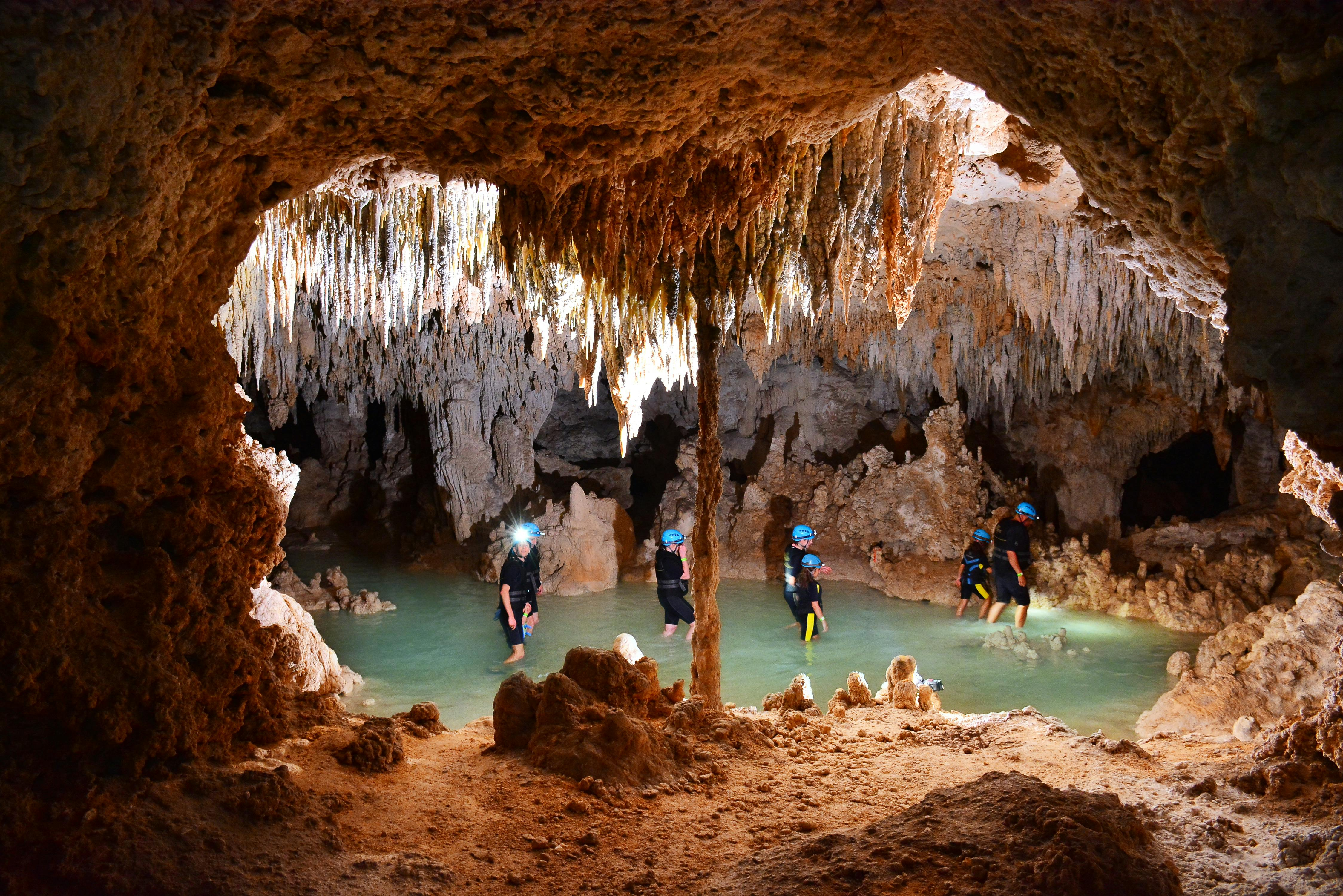 Río Secreto: Guided Tour + Lunch + Biking, Rappelling & Ziplining - Photo 1 of 8