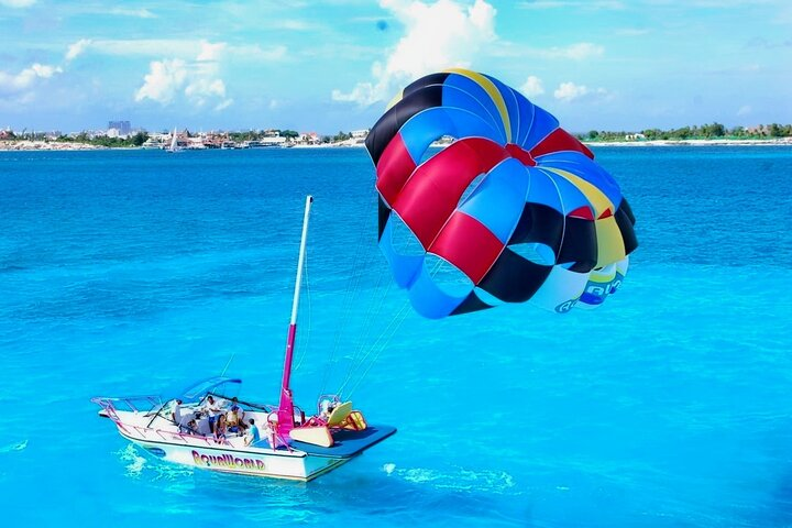 Skyrider Parasailing from Playa Mujeres, Cancún - Photo 1 of 6