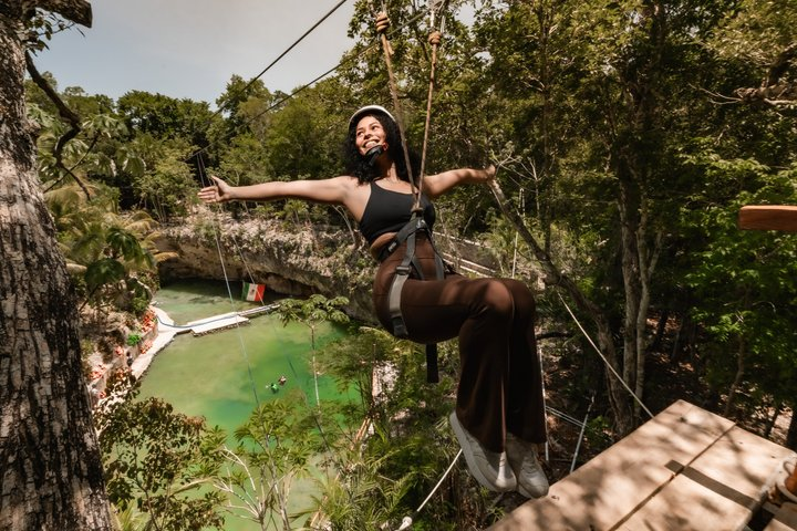 Cancun ATV, 4 Ziplines, Lunch, Transportation & Tequila Tasting - Photo 1 of 21