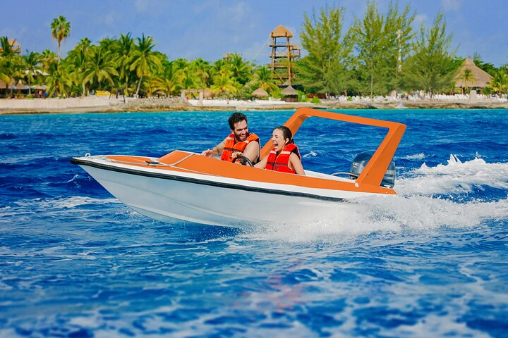 Speed Boat, Beach and Snorkel