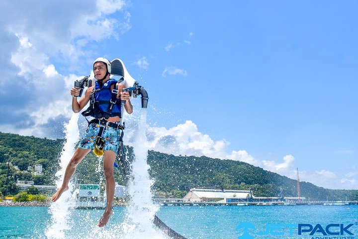 Extreme and fun jetpack activity