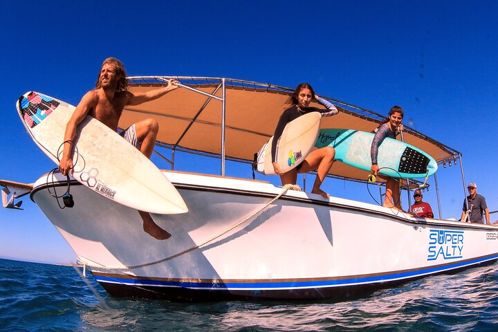Surf Safari by boat