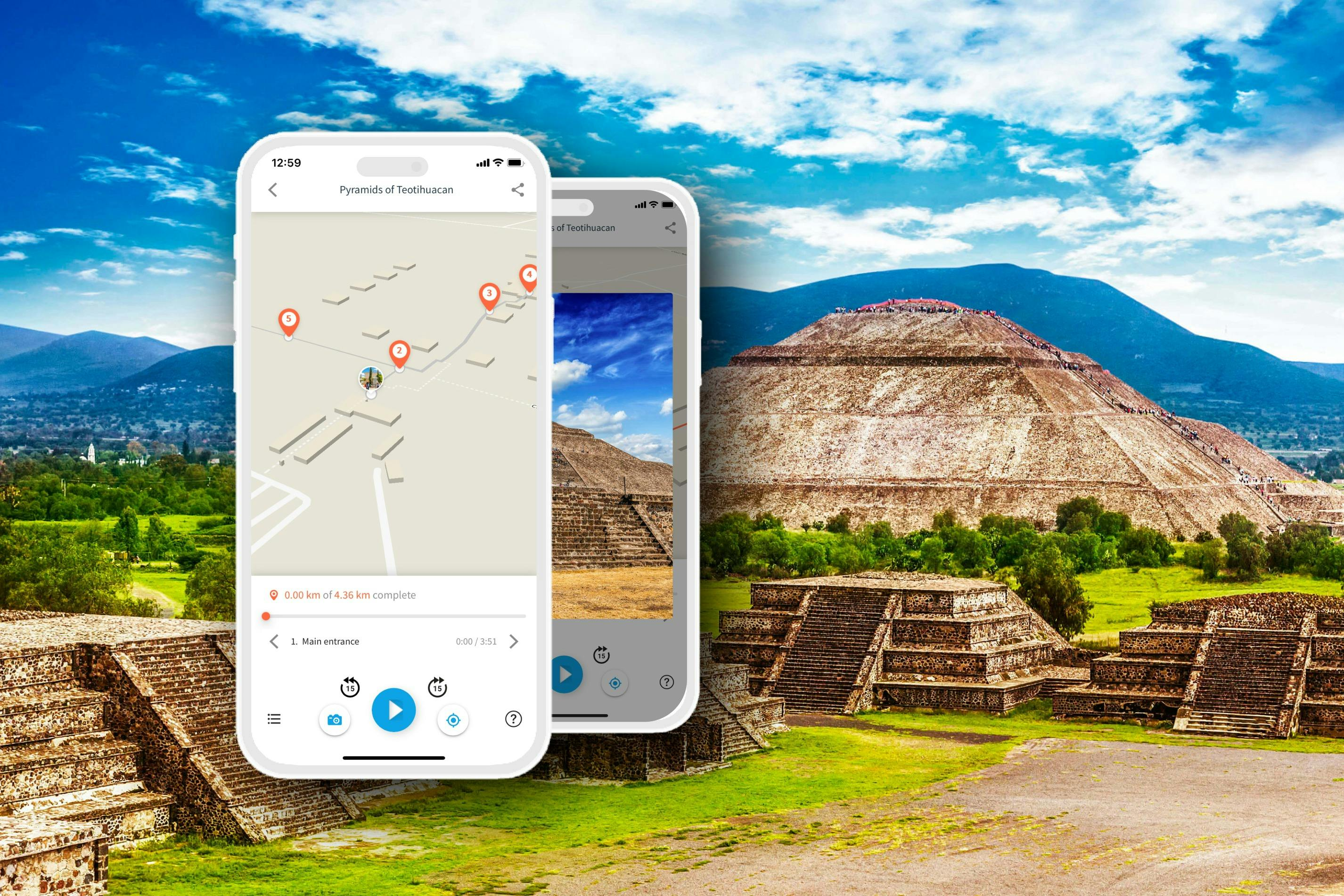 Teotihuacan: Audio Guide App by TouringBee - Photo 1 of 16