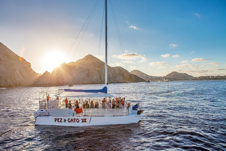 Sunset Fiesta Cruise: Open Bar, Dancing & El Arco Views - Photo 1 of 25