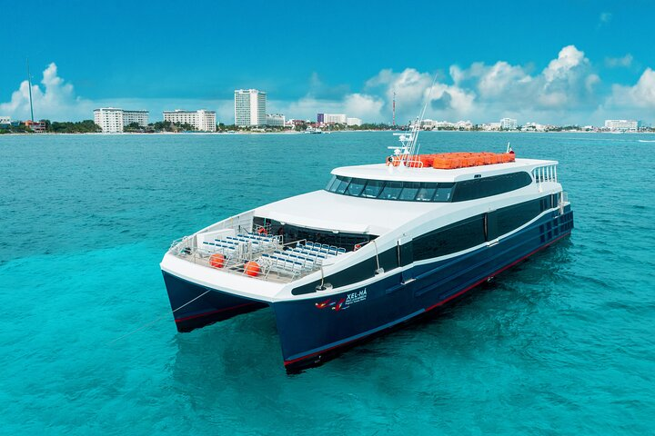 Luxury FERRY Xcaret: From Cancun to Isla Mujeres - Photo 1 of 10