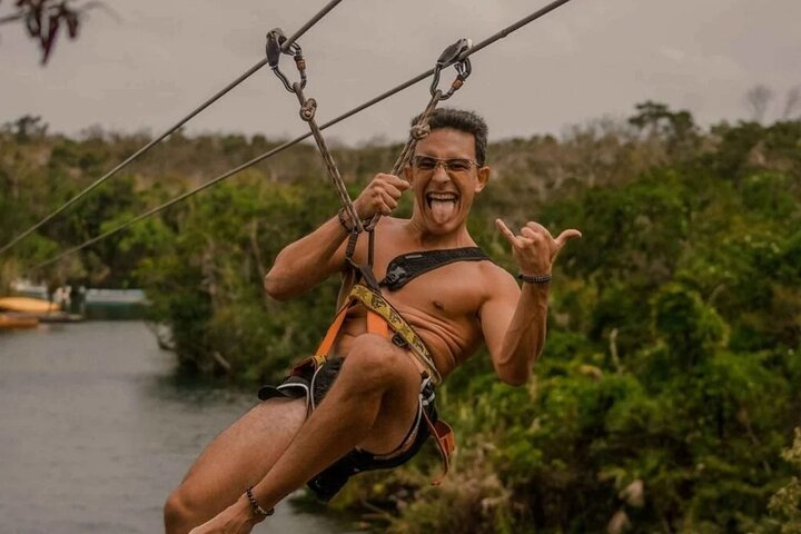 Tulum Tankah Eco-Adventure: Cenotes, Ziplines & Lunch - Photo 1 of 12