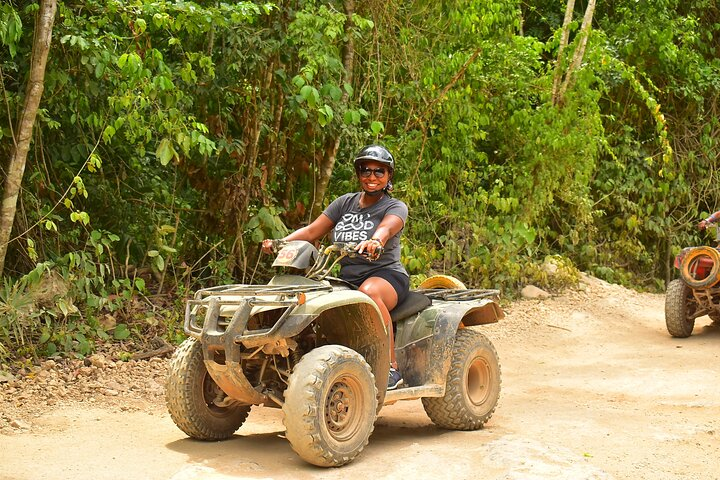 Atv Amazing Road, Ziplines in the jungle and clear cenote