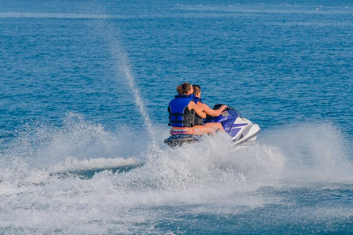  Parasailing in the Caribbean Sea in Cancún - Photo 1 of 15