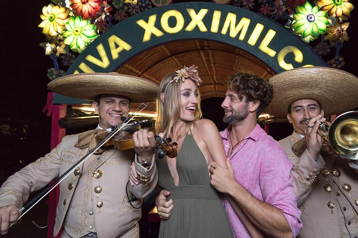 Xoximilco Party Night over Trajinera - Departure from Cancun - Photo 1 of 24