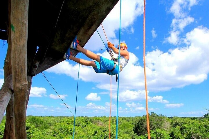 Xtreme Cenote Snorkel, Rappel, Jungle ZipLine, Tulum  - Photo 1 of 25