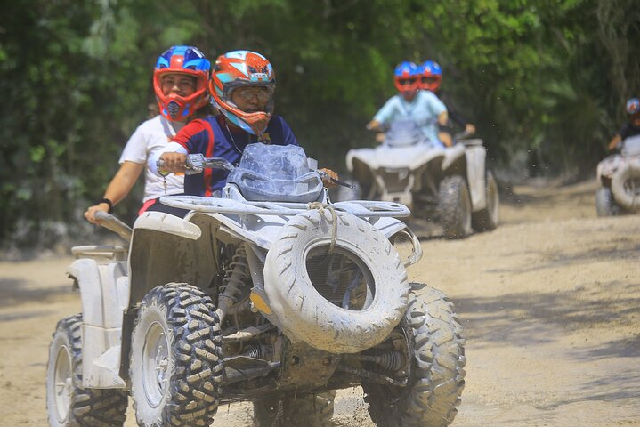 ATV adventure, ziplines and cenote