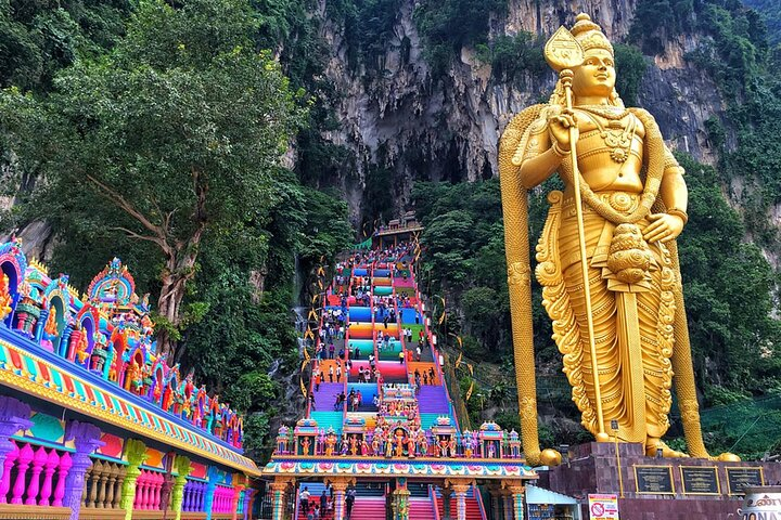 Batu Caves & Kuala Gandah Elephant Sanctuary Full-Day Tour - Photo 1 of 4