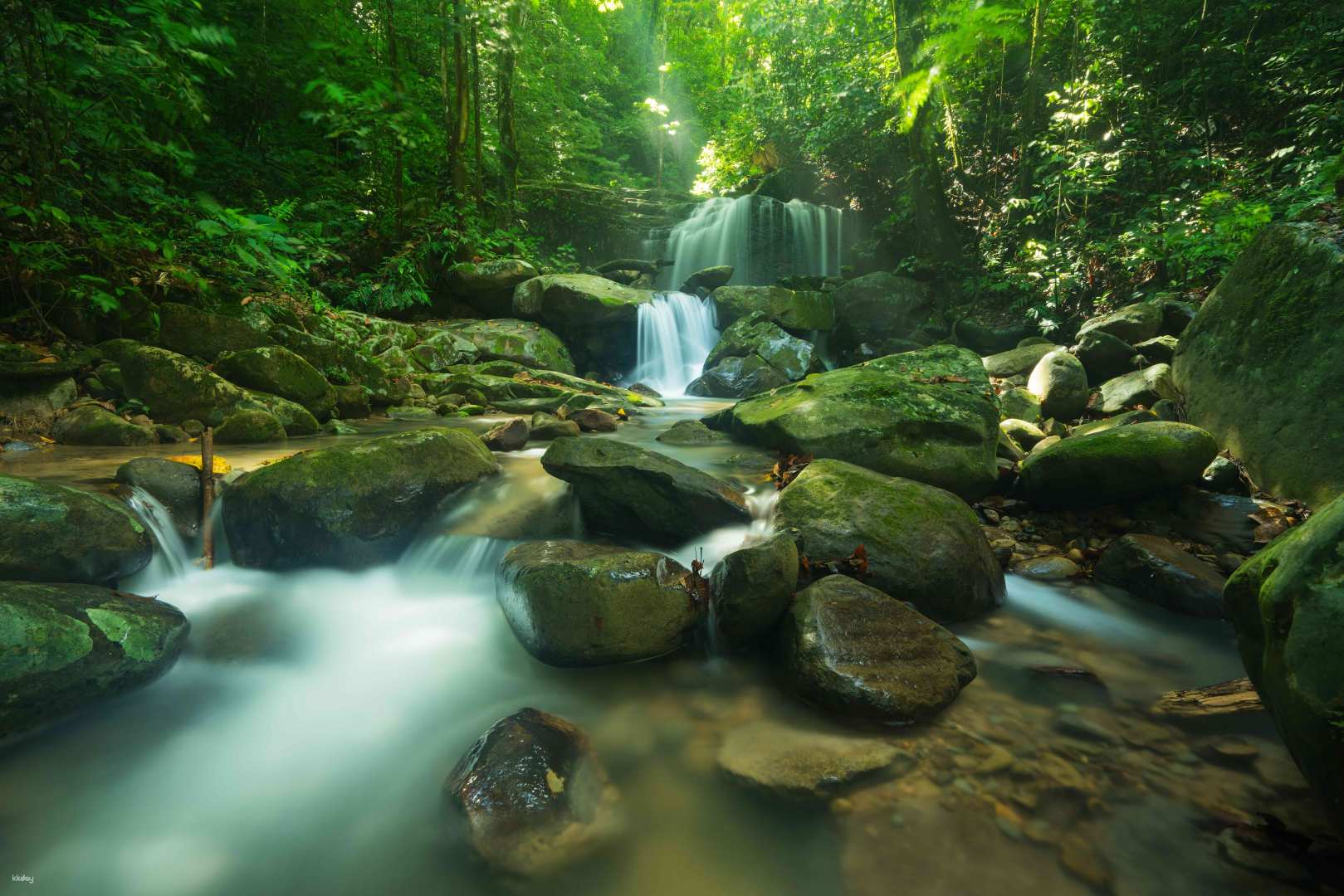 Kionsom Waterfall Trekking Shared Half Day Tour with Hotel Transfer & Lunch | Sabah, Malaysia - Photo 1 of 7