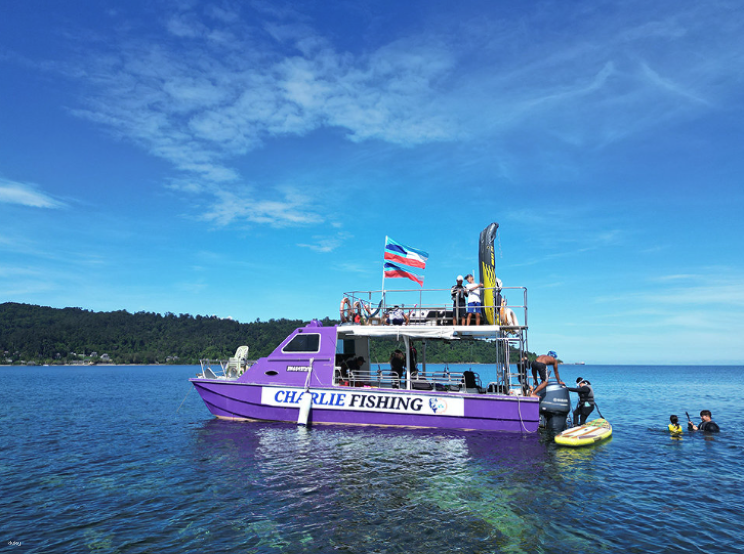 Kota Kinabalu Captain Charlie Snorkeling + Sea Fishing + Seafood Tour (Korean Captain Guide) - Photo 1 of 8