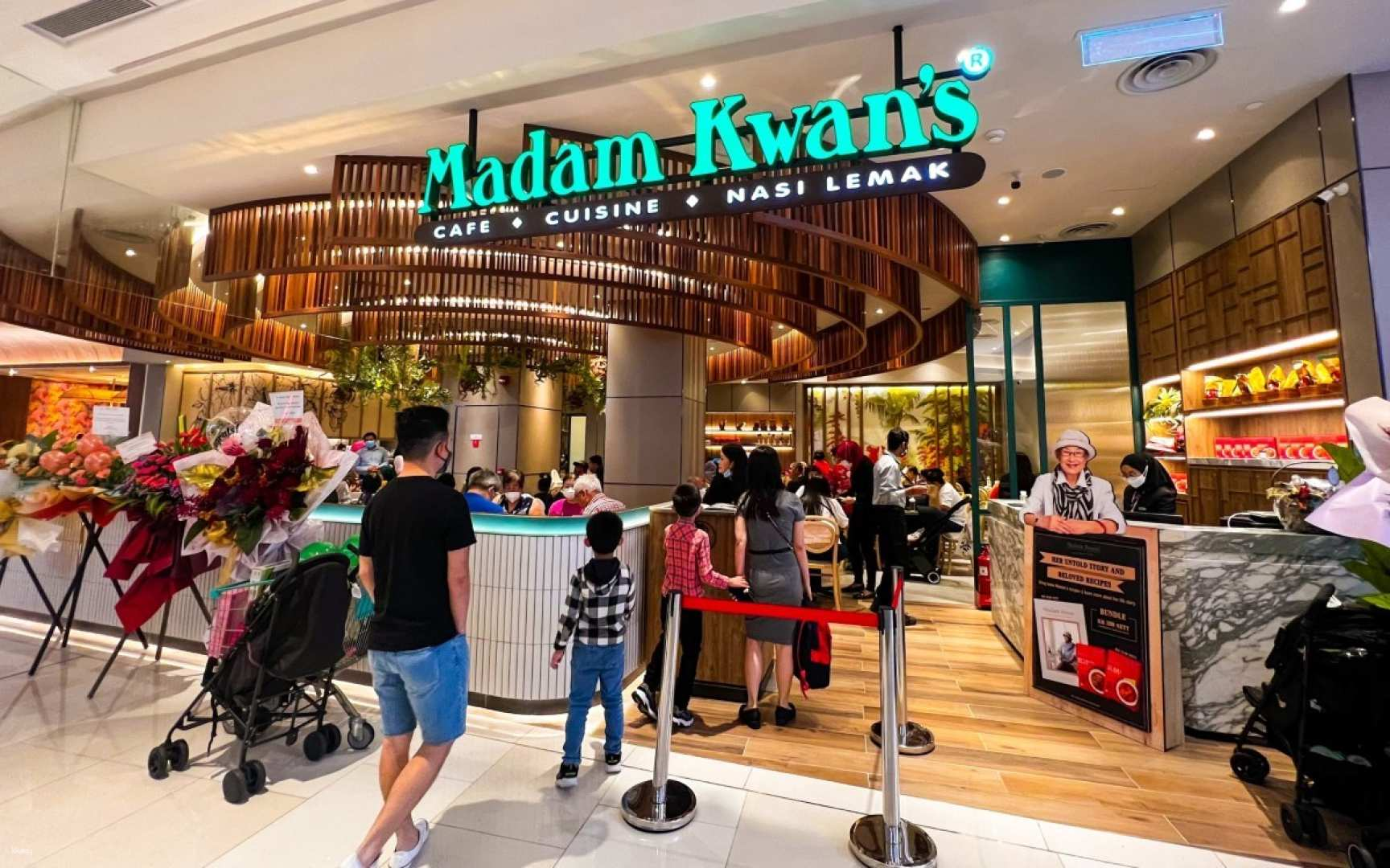 Savor the diverse flavors of Malaysia at Madam Kwan's renowned for its delicious dishes and inviting ambiance complemented by hassle-free hotel transfers for a delightful culinary journey.