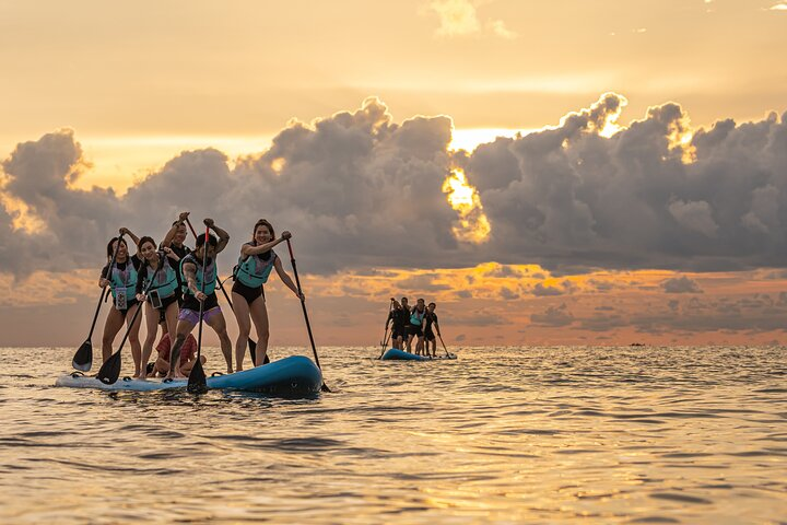 MEGA 8-Person Stand-Up Paddleboard Rental in Tanjung Aru - Photo 1 of 7