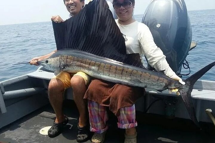Experience the joy of reeling in a big catch while cruising the stunning waters of Langkawi. Perfect for anglers this trip blends adventure with the beauty of nature.
