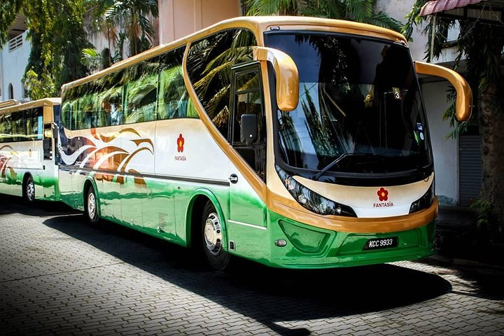 Experience Langkawi at your own pace exploring scenic spots majestic mountains and pristine beaches. Travel comfortably in a spacious bus perfect for capturing unforgettable moments.