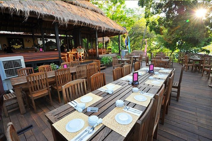 Discover the charm of Penang as you dine in a serene setting surrounded by lush greenery perfect for unwinding after a day of exploration. Enjoy a unique culinary experience!