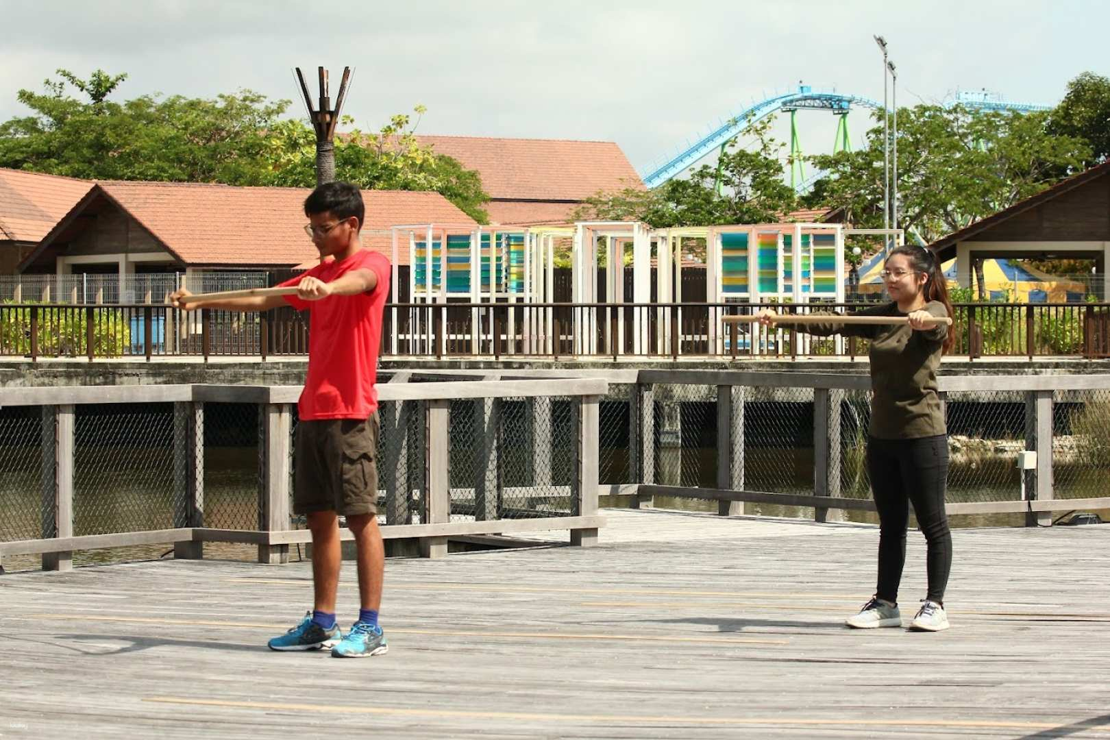 JungleWalla Desaru Sunrise Dong Stick On The Beach - Photo 1 of 9