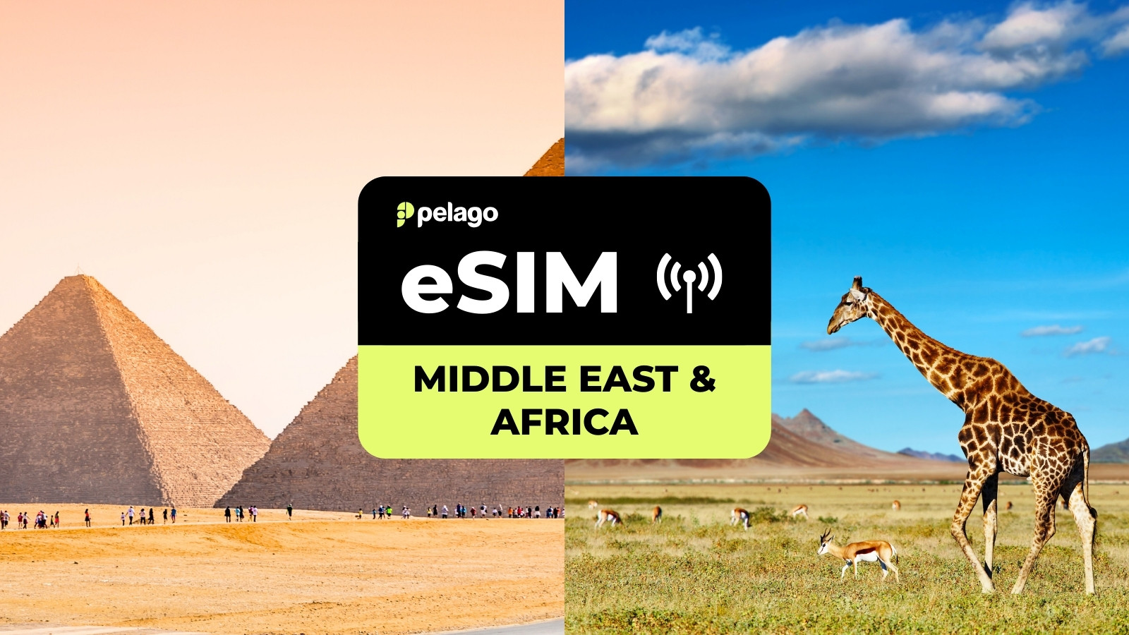 Middle East & Africa eSIM by Pelago - Photo 1 of 1