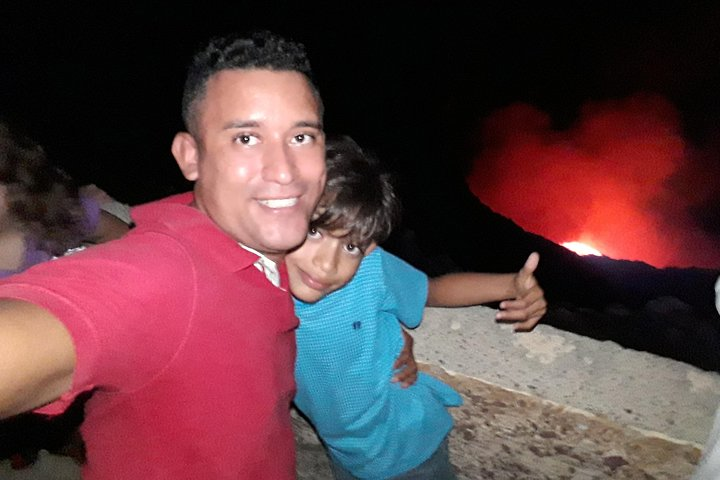 Lava tour at Masaya volcano