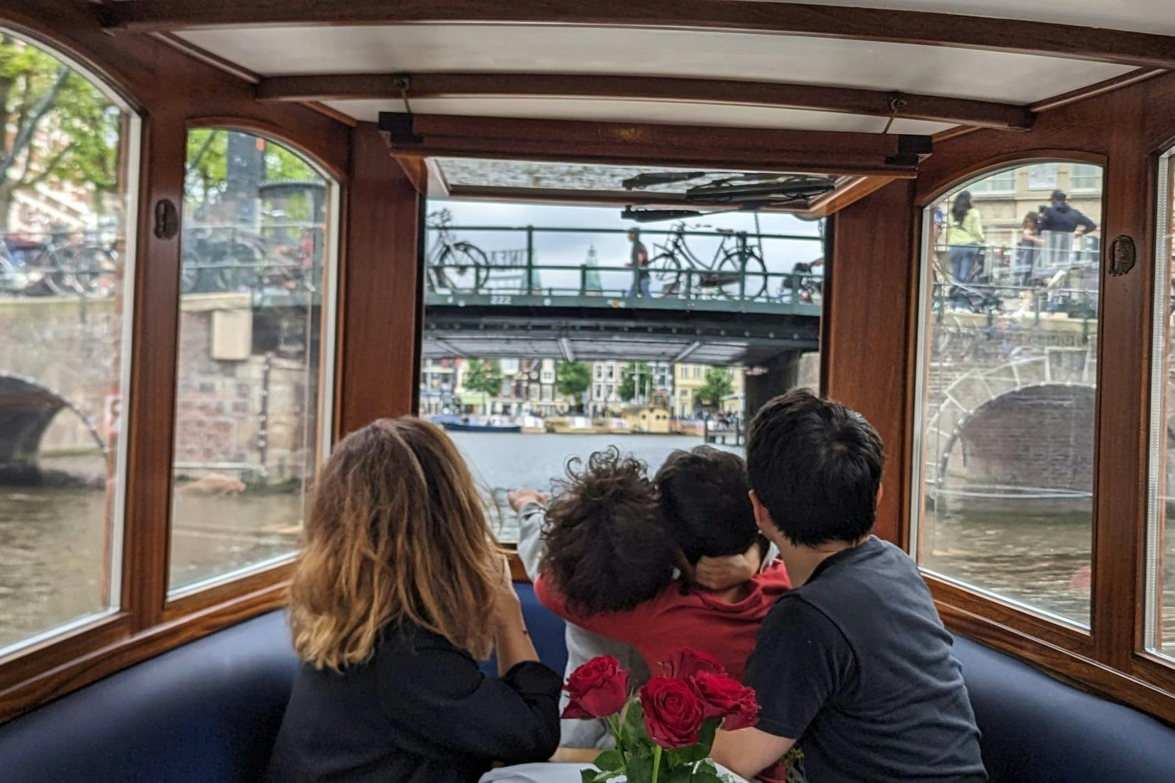 Amsterdam: 1.5 Hour Private Saloon Boat Tour - Photo 1 of 7