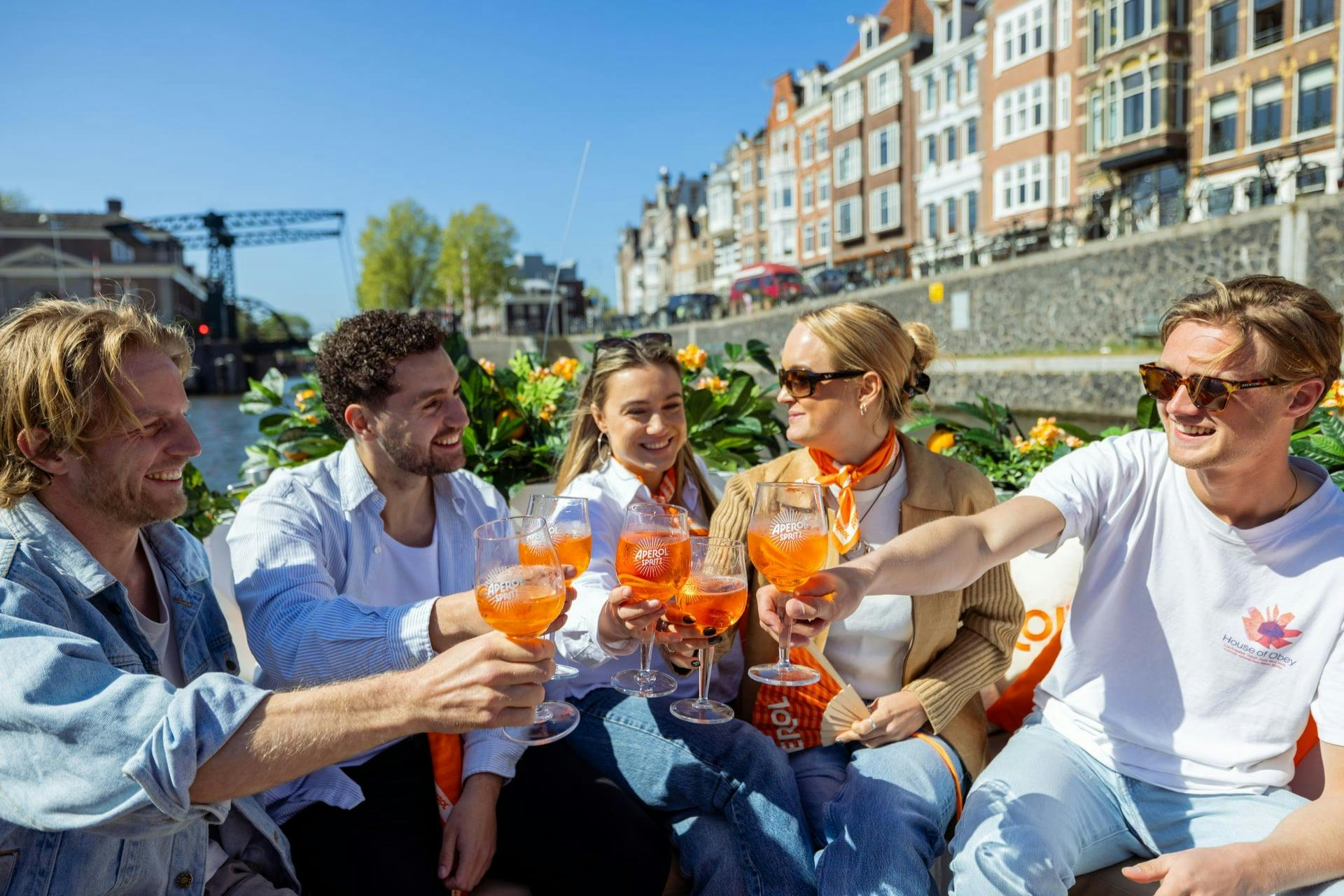Amsterdam: Aperol Spritz Canal Cruise - Photo 1 of 4