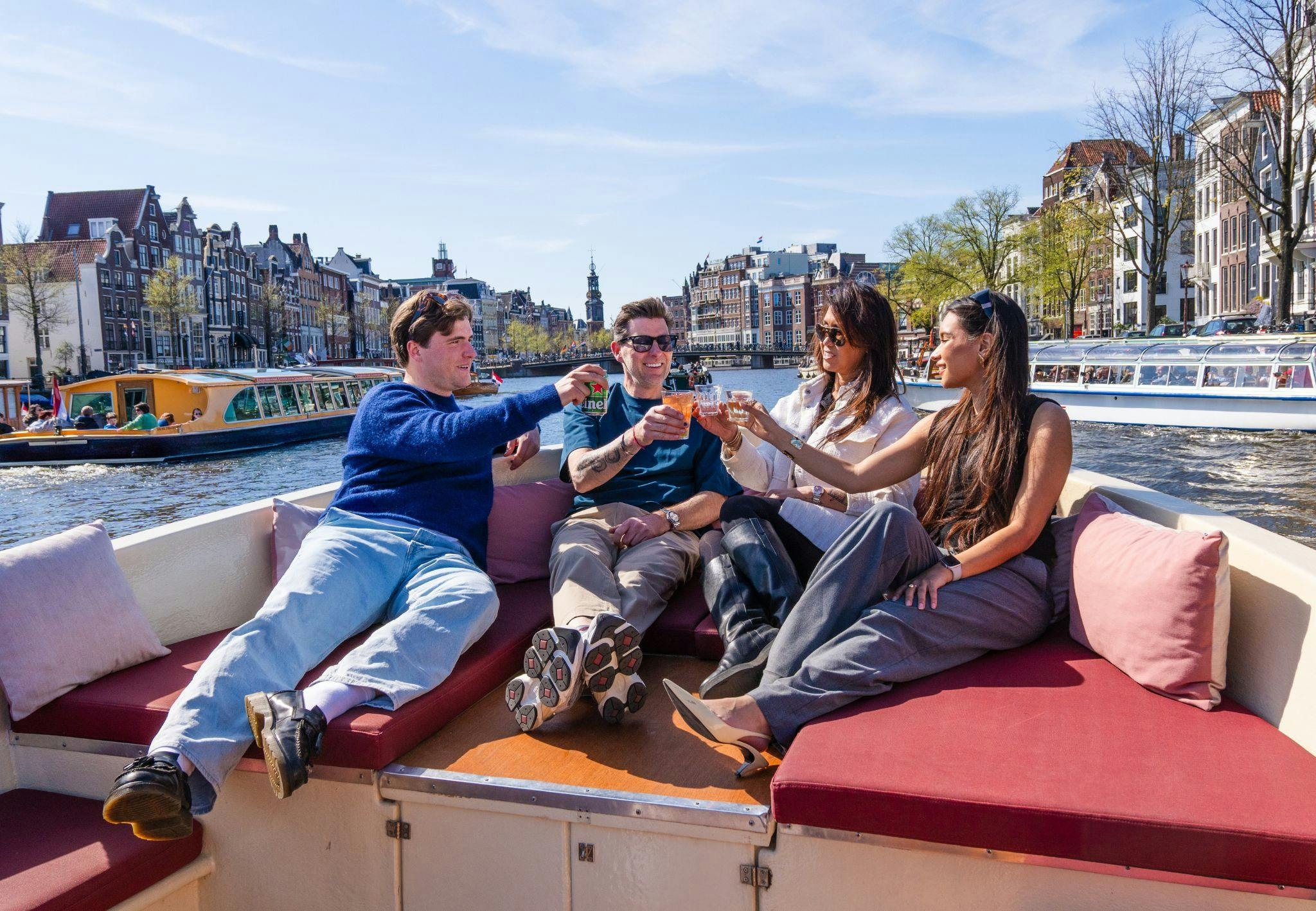 Amsterdam: Cheese & Drinks Canal Cruise - Photo 1 of 8